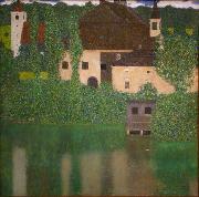 Gustav Klimt Castle with a Moat oil painting
